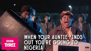 When your Aunties find out you’re travelling  Famalam Series 3 On iPlayer Now [upl. by Jair]