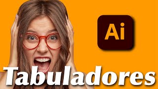 CREAR TABULADORES EN ADOBE ILLUSTRATOR CC  ADOBE ILLUSTRATOR TUTORIAL [upl. by Main]