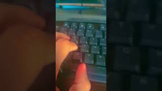 ASMR TECLADO MECÂNICO SWIT AZUL [upl. by Lila]