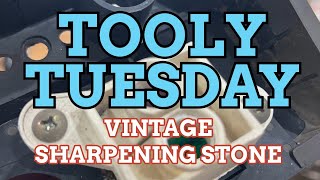 Tooly Tuesday  Vintage Sharpening Stone  These Are Cool [upl. by Giraldo337]