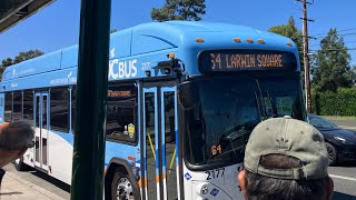 OCTA 2023 Gillig Low Floor Plus CNG 2177 [upl. by Infield]