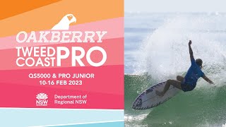 WATCH LIVE Day 4 of the Oakberry Tweed Coast Pro [upl. by Putnam]