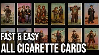 All 144 Cigarette Cards  Red Dead Redemption 2 [upl. by Terena]