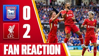 Ipswich 02 Liverpool  Post Match Fan Reactions [upl. by Shelagh]