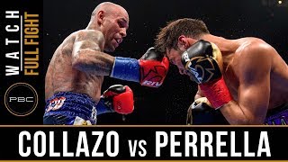 Collazo vs Perrella Full Fight August 4 2018  PBC on FS2 [upl. by Albie]