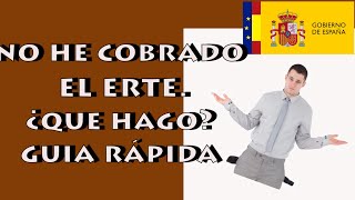 ERTE ¿Que hacer si no he cobrado el erte ¿Cómo comprobar tu ERTE en sepe 2020 [upl. by Milton]