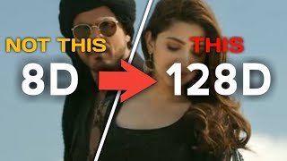 Zaalima Song in 128D Audio  Raees  Shah Rukh Khan amp Mahira Khan  Arijit Singh amp Harshdeep [upl. by Lonnie]