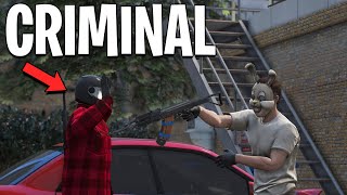 Robbing Criminals as Getaway Driver in GTA 5 RP [upl. by Ilrebmyk]