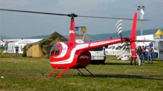 Helicopter startup take off and landing  Robinson R44 Raven II bonus two AN2 flyby [upl. by Madelina]