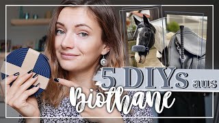 5 easy DIYs aus BIOTHANE 🧵✂️ AampG HorseDiary [upl. by Kikelia]