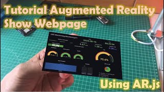 Tutorial Show Webpage in Augmented Reality using ARjs 🔥🔥 [upl. by Atinas676]