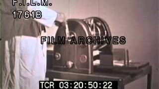 Mimeograph Machine stock footage  archival footage [upl. by Reppiks269]