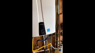 Navien tankless hot water heater error code e110 [upl. by Llehcim]