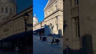 Marche Bonsecours travel montreal canada oldmontreal beautiful amazing [upl. by Lukey69]