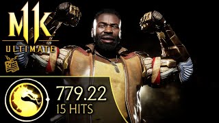 MK11  Jax Briggs 🏆 77922 Swag Combo 2K 60ᶠᵖˢ [upl. by Rambert]