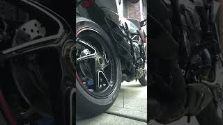 2022 MV Agusta Brutale 800 RR exhaust sound  Corse Trio Exhaust [upl. by Ledua]