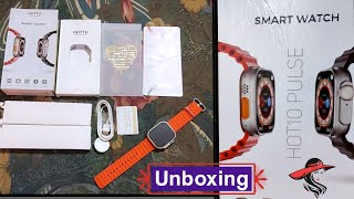 Hottu  Hot 10 Pulse Smart Watch Unboxing  Best Smart Watches Under Rs 10000  Shumaila Syed Vlogs [upl. by Ecitnerp]