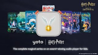 Harry Potter Audiobooks are Now on Yoto  Back to Hogwarts [upl. by Luzader690]