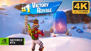 Fortnite Winterfest Update RTX 4090 24GB  4K Ultra Graphics RTX ON [upl. by Herbst]