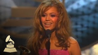 Beyonce accepting the GRAMMY for Best Contemporary RampB Album at the 46th GRAMMY Awards  GRAMMYs [upl. by Fokos737]