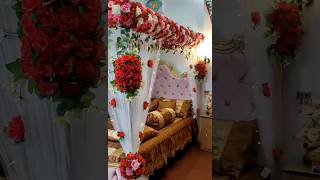 Beautiful Bridal Room Decorations ytshorts youtubeshorts viral [upl. by Siulegroj118]