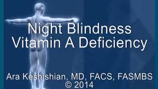 Night Blindness  Vitamin A Deficiency [upl. by Mackintosh]