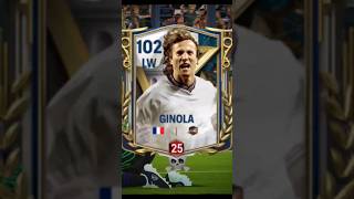 Ginola OVR 102 fifa fifamobile footballgame efootball mobilegame [upl. by Sheela]