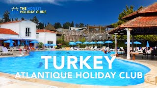 ATLANTIQUE HOLIDAY CLUB Kusadasi Turkey 🇹🇷  Full Tour of Hotel Swimming Pool and Water Park [upl. by Noyrb33]