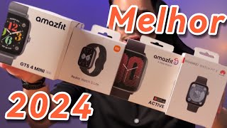 Melhor Smartwacth Amazfit Active Amazfit Gts 4 Mini New Redmi Watch 5 Lite Huawei Watch Fit 3 [upl. by Carleen]