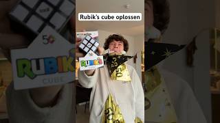 Hoe snel kan ik een Rubik’s cube oplossen 😅 experiment [upl. by Norok]