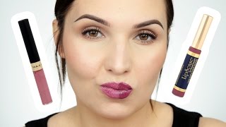 💄 NAJTRWALSZE POMADKI NA ŚWIECIE  Lipsense VS Max Factor Lipfinity  TEST APLIKACJA ZMYWANIE 💄 [upl. by Eilrahc]