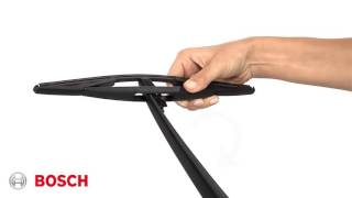 Installation Video Bosch Rear Wiper Blades [upl. by Kermie]