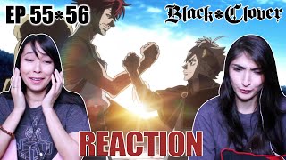 MEETING FANZELL KRUGER  Black Clover Episodes 5556 Reaction Highlights [upl. by Zimmer]