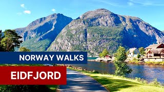 Norway Walks 4K Eidfjord [upl. by Dagall]