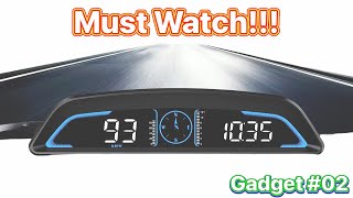 SinoTrack Digital GPS Speedometer Universal Heads Up Display for Car [upl. by Yraillih131]