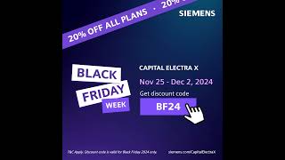 Black Friday Week 2024 Get 20 off all Capital Electra X Plans and Maximize Savings [upl. by Eide]