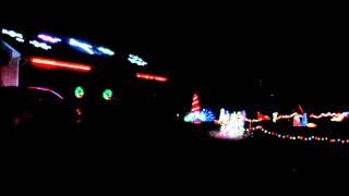 Skrillex Do Da Oliphant to Christmas lights not a Christmas song [upl. by Trebor879]