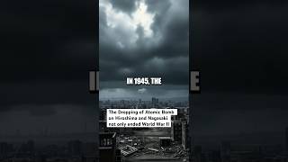 The Dropping of Atomic Bomb on Hiroshima and Nagasaki not only ended World War II war conflict [upl. by Reivaxe506]