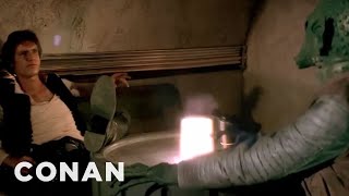 Conan Finally Settles If Han Shot First  CONAN on TBS [upl. by Adnohral]