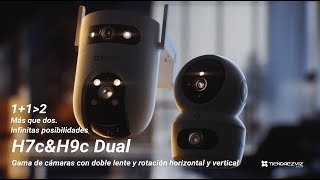 ¡Cámaras de Seguridad Doble Lente  El FUTURO de la Automatización en Seguridad  EZVIZ H9C amp H7C [upl. by Ratha577]