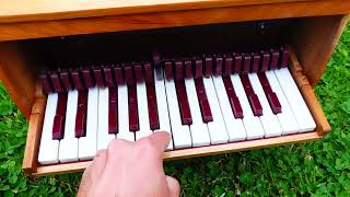 FOR SALE  TOY PIANO MICHELSONNE PARIS 25 KEYS [upl. by Abbott]