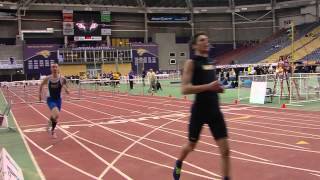 60 m hurdles  Steven Addison Daurice Fountain and Adam Lynn [upl. by Esilec]