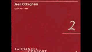 Jean Ockeghem  Motet  Intemerata Dei mater [upl. by Nosna]