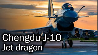 Chengdu J10  Chinese multirole fighter aircraft [upl. by Bourne]