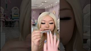 ASMR pov you have NO MONEY at the NAIL SALON asmr asmrshorts [upl. by Inait]