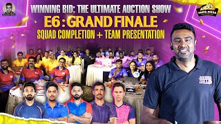 Winning Bid Season Finale  E6 The Final Showdown Who picked the best team  R Ashwin [upl. by Kcirdot]