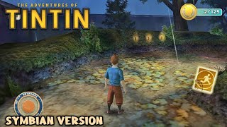 THE ADVENTURES OF TINTIN Symbian Version Gameplay on Android [upl. by Dnaltroc]