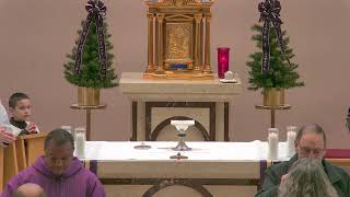 20231215 Mass Second Week of Advent Holy Family Steubenville [upl. by Yllus103]