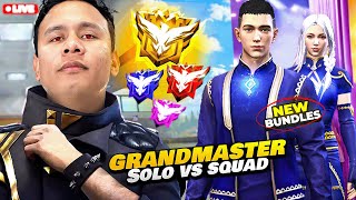 70000 Rank Score Top 1 Grandmaster Live Push with V Badge Youtubers ✌ freefire live tondegamer [upl. by Joshia896]