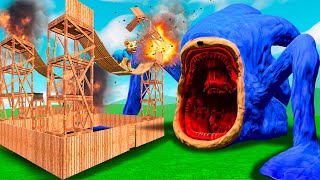 Can SONIC EATER break into my FORT Garrys Mod Sandbox [upl. by Nauwtna]